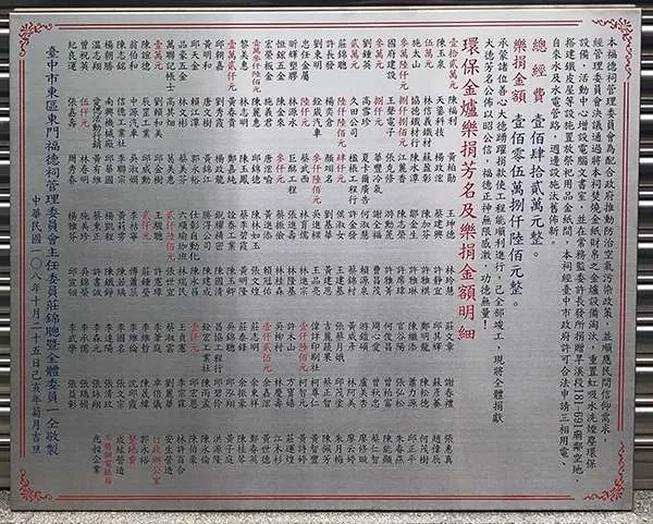 台中市東門福德祠
